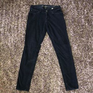 Navy Blue Corduroy Panta